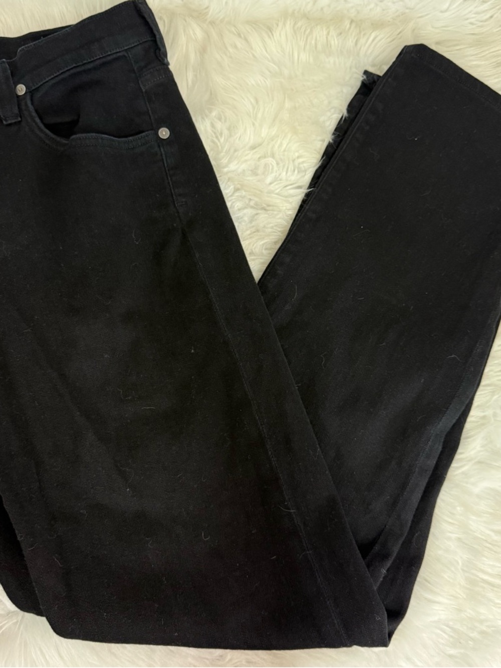 Citizens of Humanity Sid Straight Leg Black Jeans Men’s 31 USA Made - Picture 9 of 10
